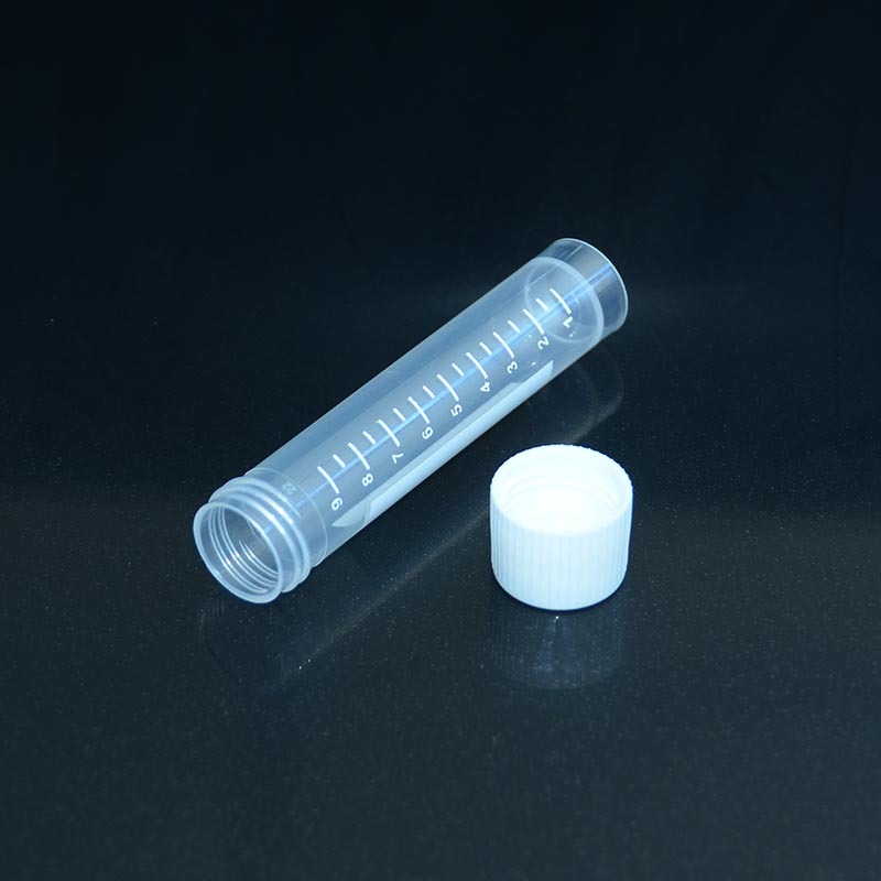 10ml Flat Bottom PP Transport Tube with PE Cap